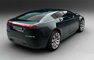 Illustration for article titled Say привет To The GAZ Volga GL 5000 Design Study
